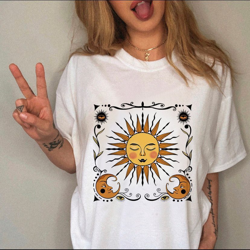 Female Top Fashion Tee Love Heart New Style Trend Clothes Casual Summer Women Clothing Short Sleeve Print Tshirt Graphic T-shirt