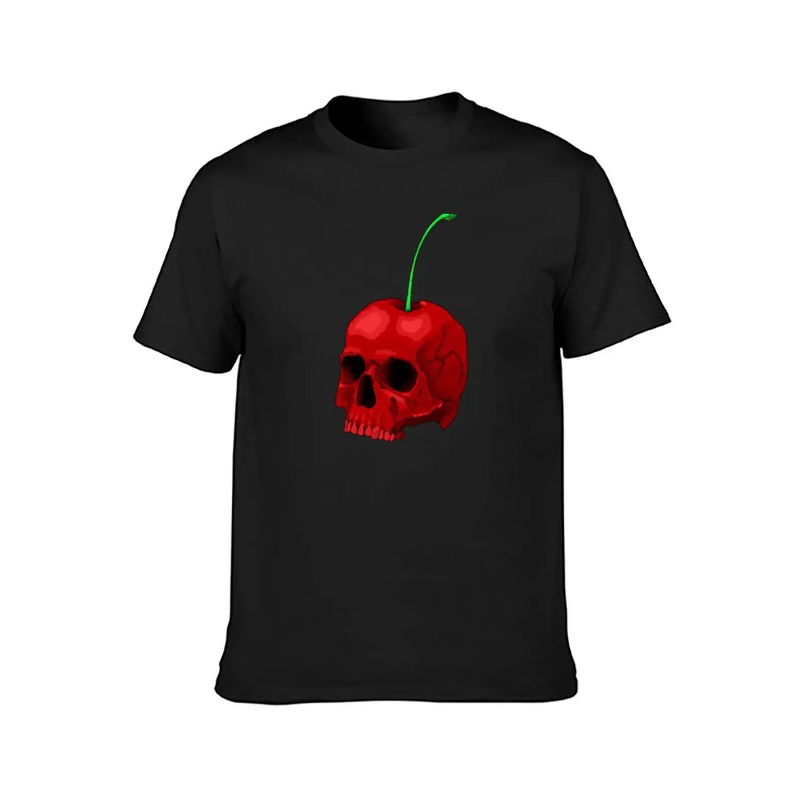 Cherry Skull T-Shirt quick drying