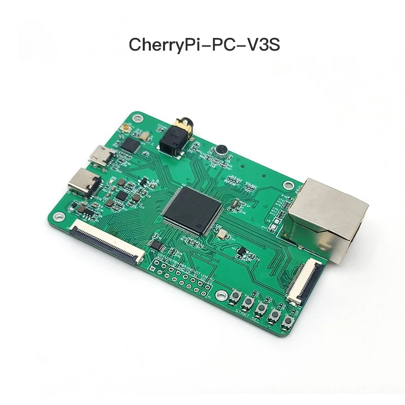 Cherry Pi Allwinner V3S LINUX+QT ARM Cortex A7 CPU Multiple Interfaces Open Source Development Board Integrated Opencv