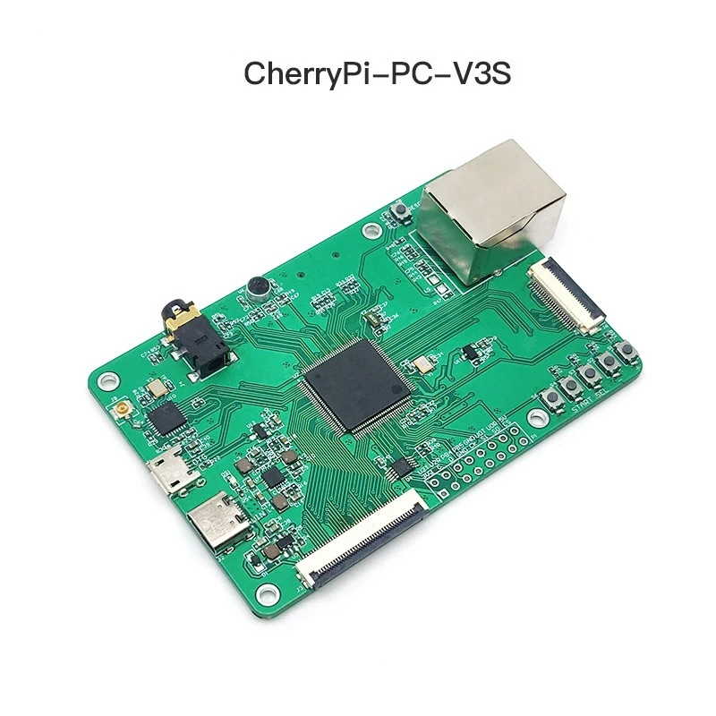 Cherry Pi Allwinner V3S LINUX+QT ARM Cortex A7 CPU Multiple Interfaces Open Source Development Board Integrated Opencv