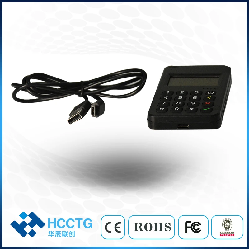 Mobile Payment Chip Credit Card Reader Mpos Terminal Machine With Pinpad M6 PLUS