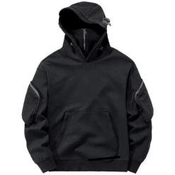 Arm Pocket Hoodie Windbreaker