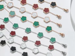 Gold Color Silver Color Rose Gold Luxury Charm Bracelet