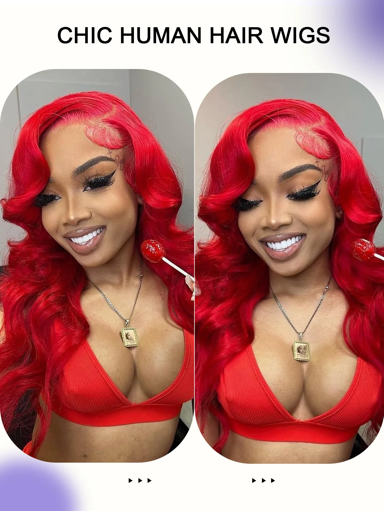 Cherry Red 13X6 Lace Front Human Hair Wigs Brazilian Body Wave 34'' 13X4 99J Burgundy Colored Curly Lace Frontal Wigs For Women