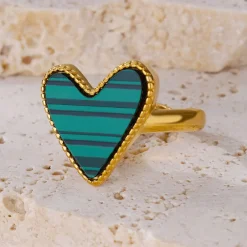 Heart Rings Stainless Luxury - Image 4
