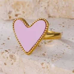 Heart Rings Stainless Luxury - Image 5