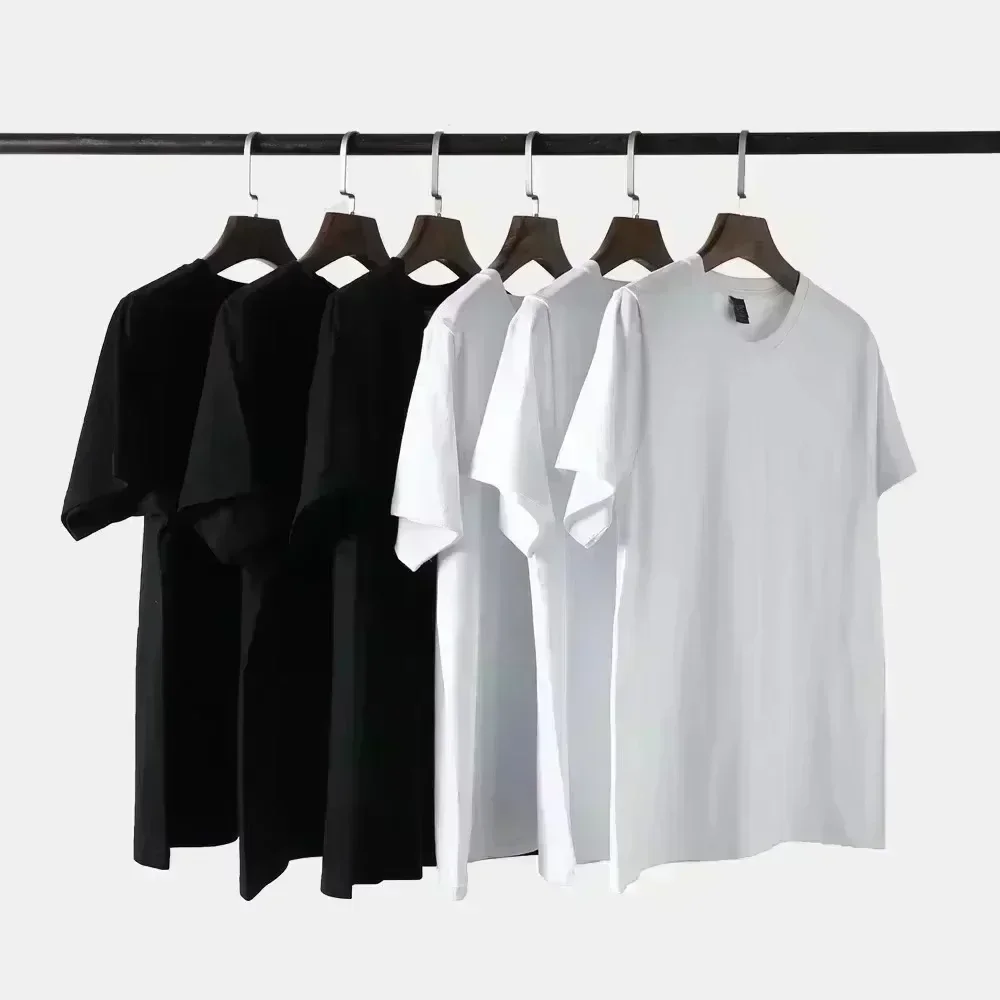 2025 Summer Cotton T Shirt Print GG French Luxe Brand Men's Women's Classic Loose Short Sleeve Round Neck Casual Tee