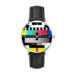 Leather Band Digital Quartz Wristwatches