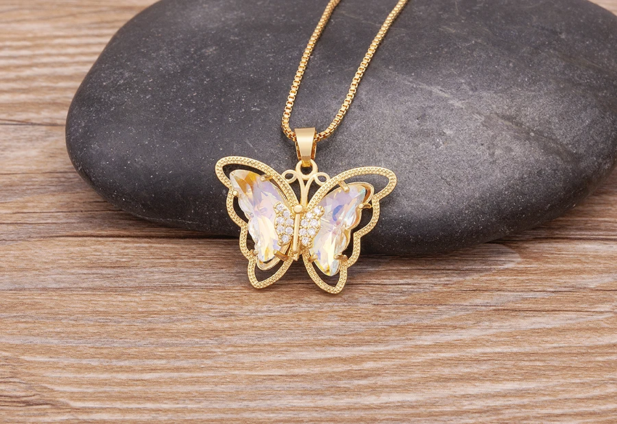 Austrian Crystal Zicron Butterfly Austrian Crystal Zicron Butterfly