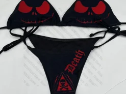 Goth Bikini Set