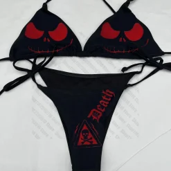 Goth Bikini Set
