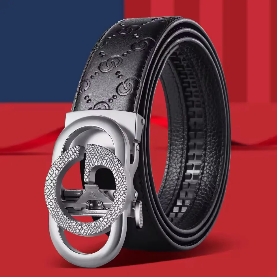 Men's Belt Luxury Brand Designer Famous Top Quality Canvas Belt For Men Metal Automatic Buckle Belt Male Jeans Strap