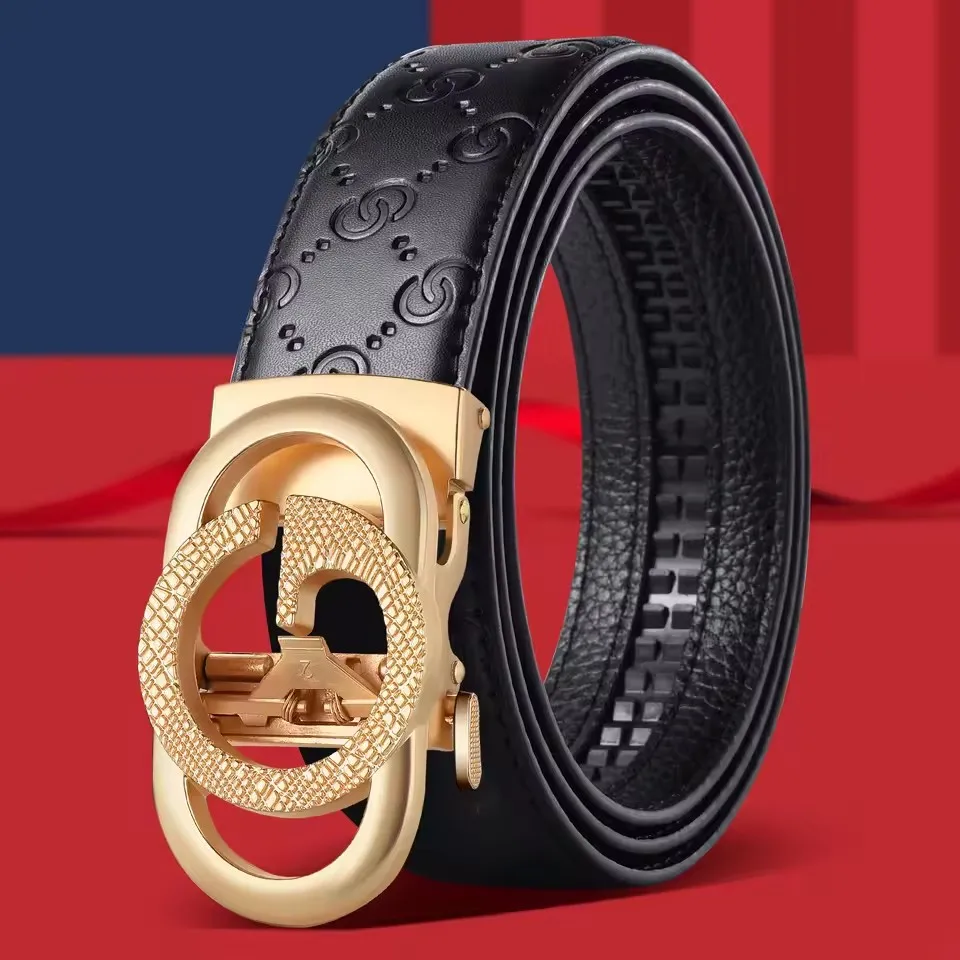 Men's Belt Luxury Brand Designer Famous Top Quality Canvas Belt For Men Metal Automatic Buckle Belt Male Jeans Strap