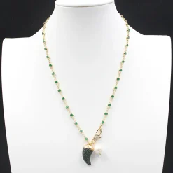 Keshi Pearl Green Macarsite - Image 2