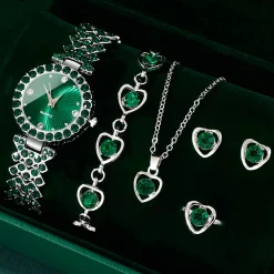 Womens Watch Jewelry Set