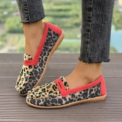 Comfortable Elegant Leopard Print