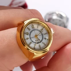 Watch Rings Elastic Strap Retro Quartz - Image 5
